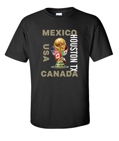 FIFA World Cup 2026™ Host Nations and Houston T-Shirt