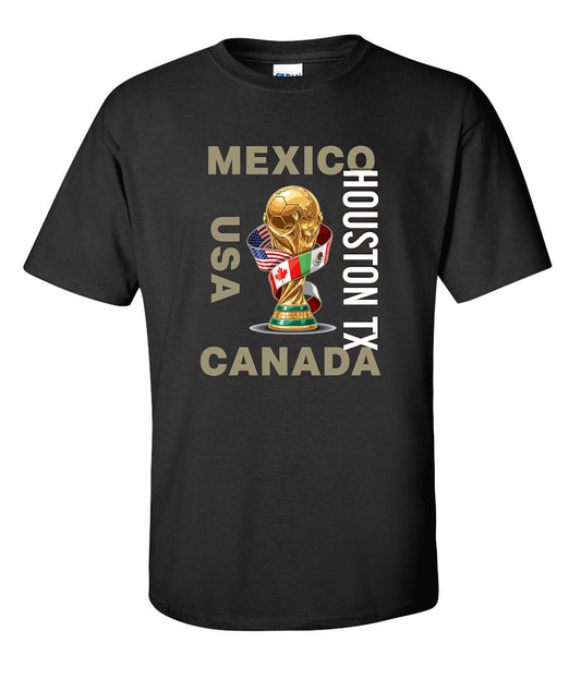 FIFA World Cup 2026™ Host Nations and Houston T-Shirt