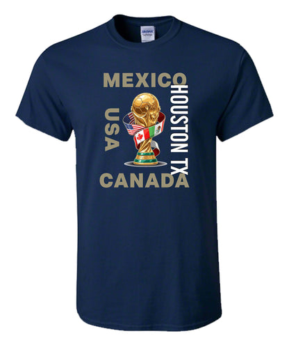 FIFA World Cup 2026™ Host Nations and Houston T-Shirt