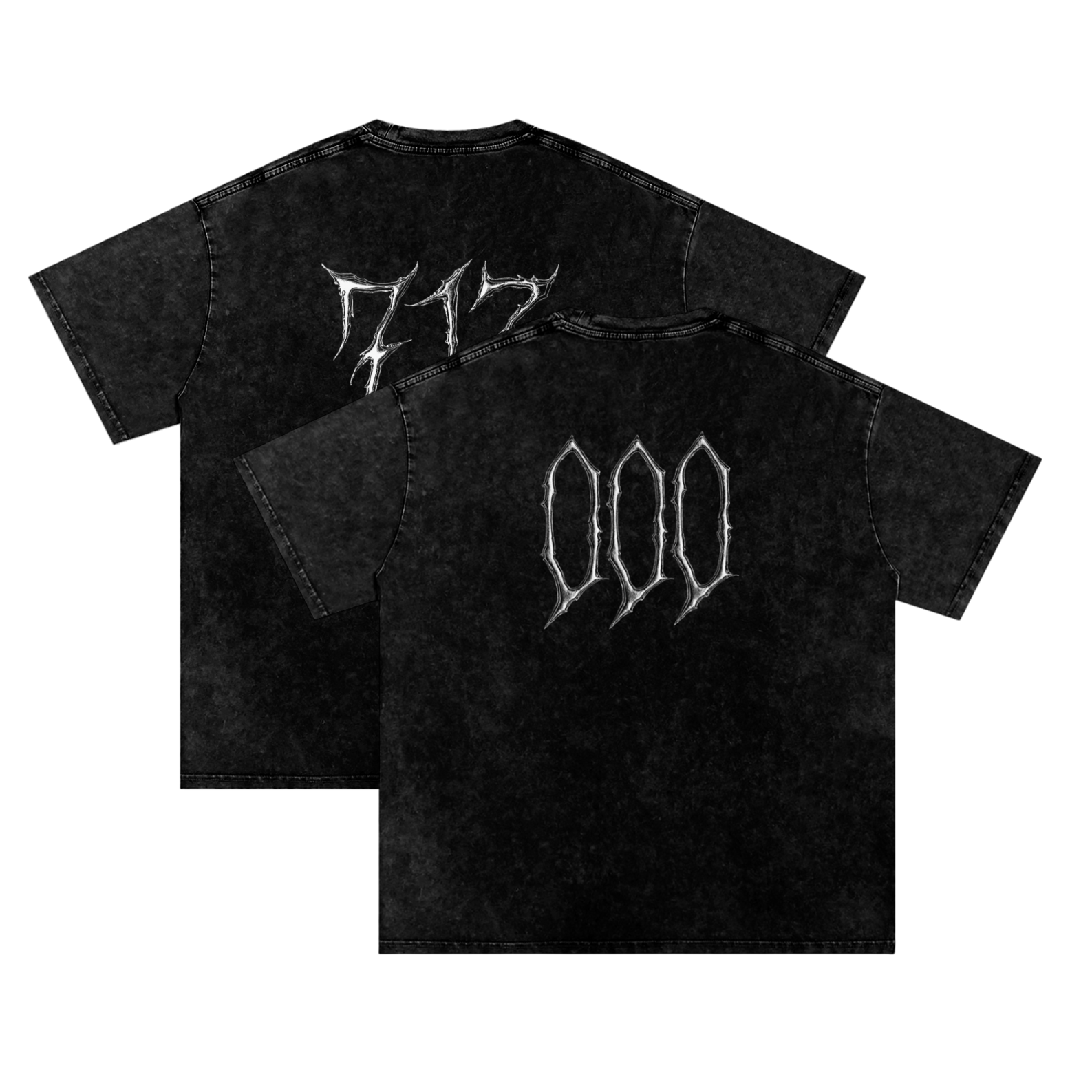 Custom Distorted Numbers Shirt